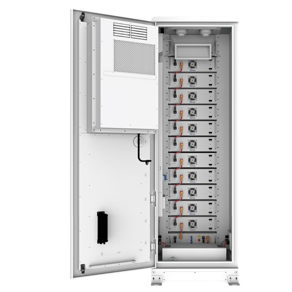 Deye 100Kw 314AH 665Volt High Voltage 208Kwh Three Phase Hibrit İnvertör +Lifepo4  Hepsi Birarada