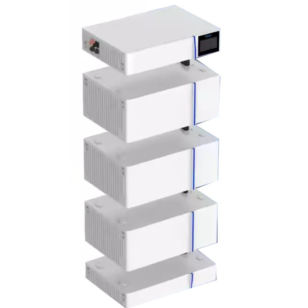 Deye 40AH 307 Volt High Voltage Hibrit İnvertör Akü 12KWH  %90 DOD WaterProof