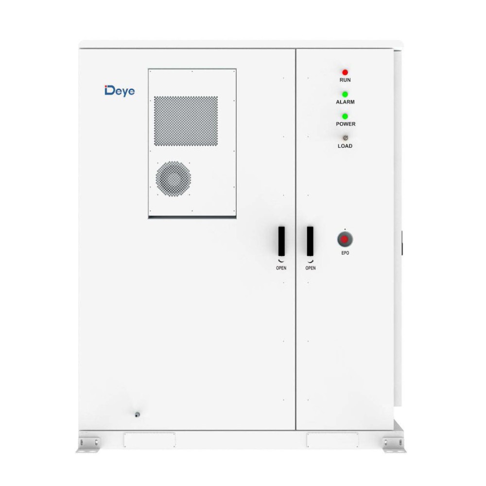 Deye 100Kw 314AH 665Volt High Voltage 208Kwh Three Phase Hibrit İnvertör +Lifepo4  Hepsi Birarada