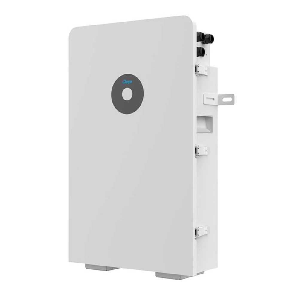 Deye 125AH 51.2Volt Low Voltage Hibrit İnvertör Akü 5.12KWH  %90 DOD